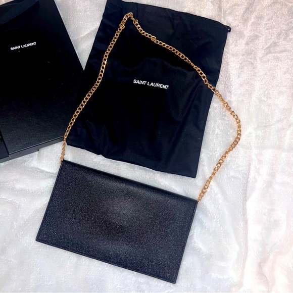 NIB YSL POUCH ON CHAIN CROSSBODY - Picture 4 of 4